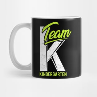 'Team K' Cute Kindergarten Teacher Gift Mug